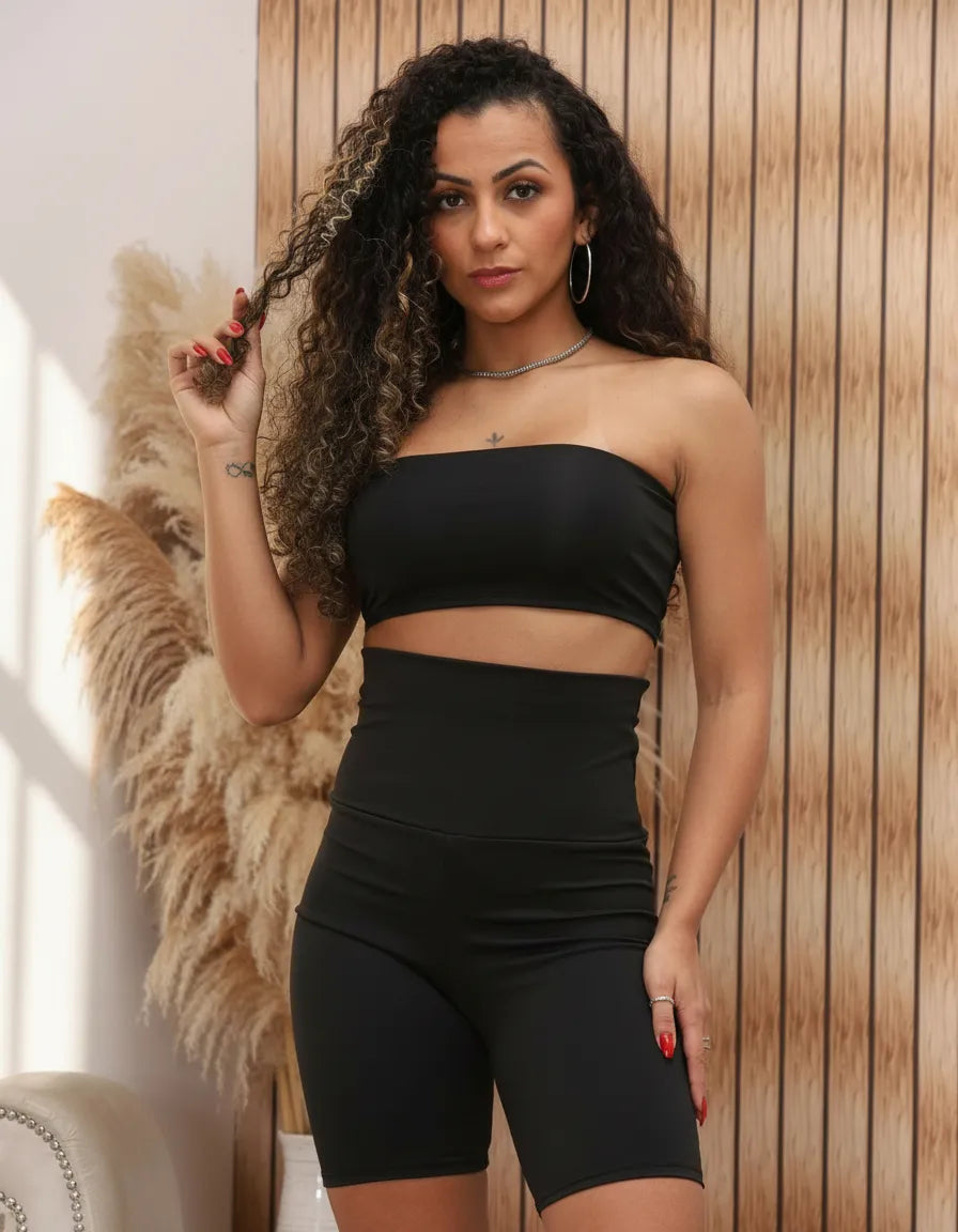 BreezeFit High-Waisted Shorts